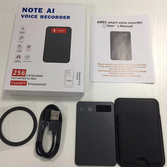 AI Digital Voice Recorders Pen 256GB 256 languages Real-time