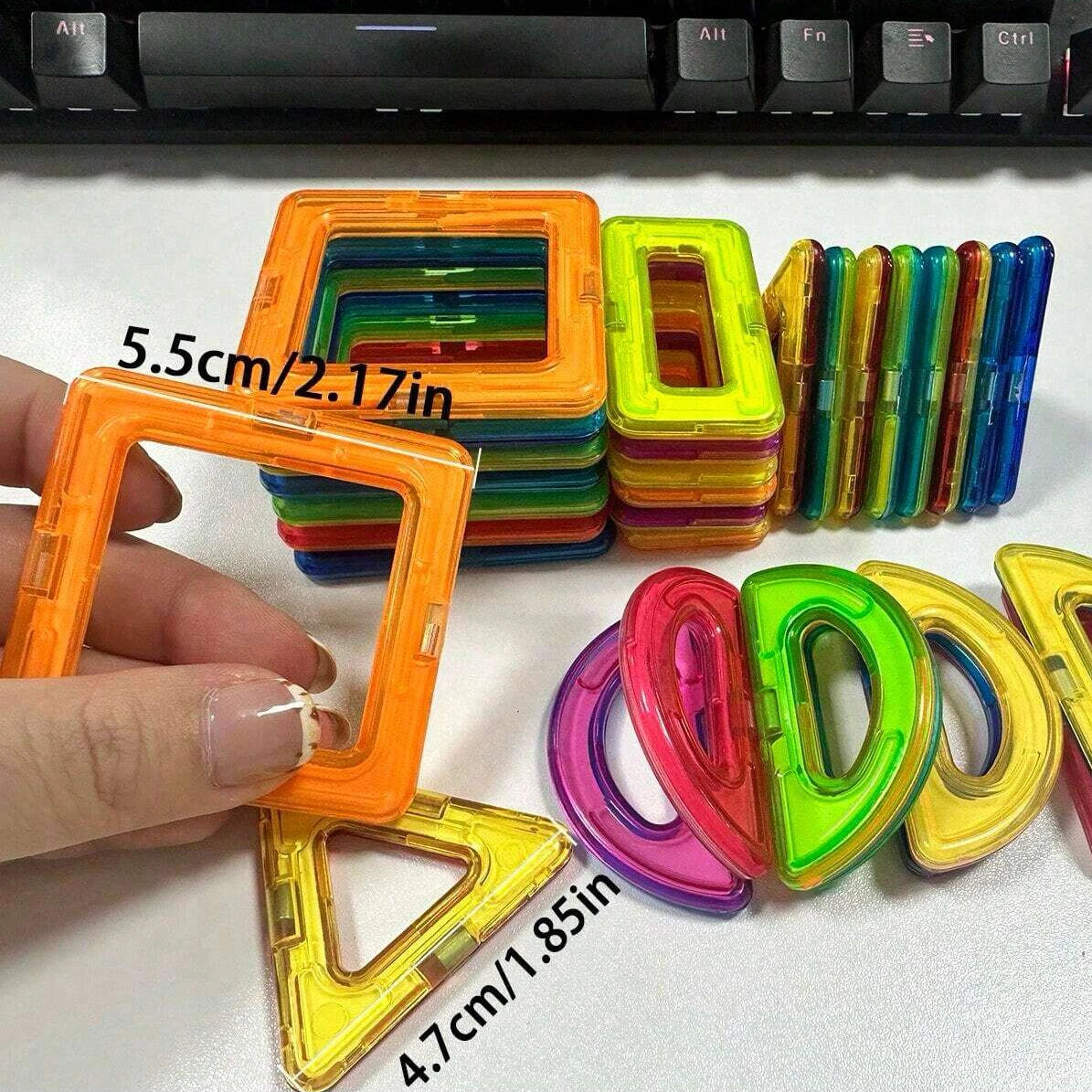 Magnetic Building Blocks DIY Learning Educational Magnet Toys