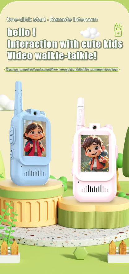 Children's Video Walkie Talkies 2 Pack Rechargeable