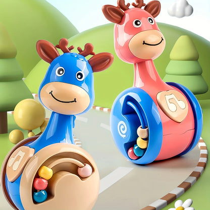 Fawn Sliding Tumbler Toy Rattle Baby Educational