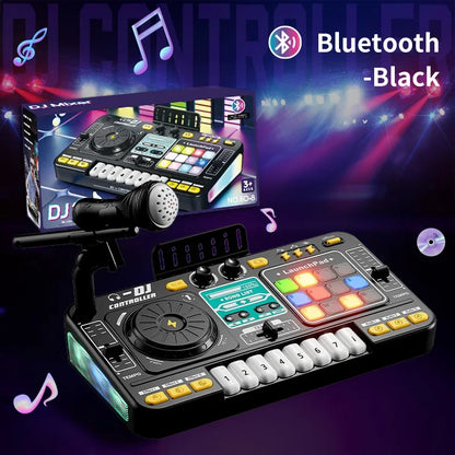 Kids Simulation DJ Mixer Controller Toys Multifunctional