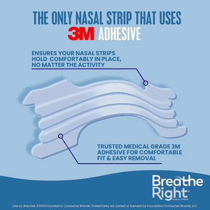 Nasal Strips Extra Strength Clear For Sensitive Skin