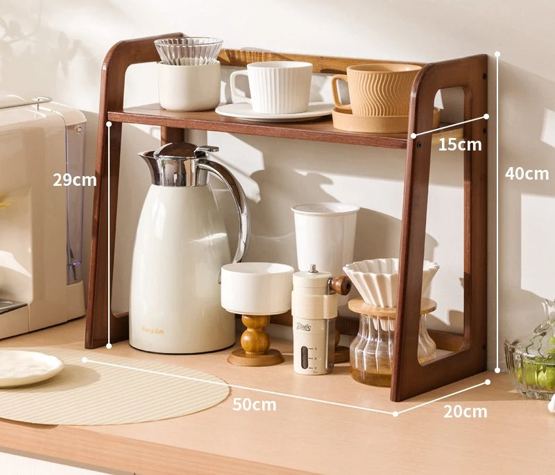 New Kitchen Shelf Countertop Multi-functional Electrical Storage Rack