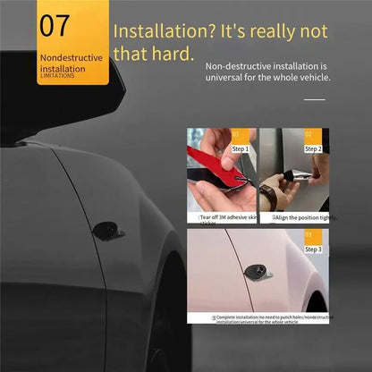 1Pair AHD 1080P HD Car Blind Spot Camera Universal