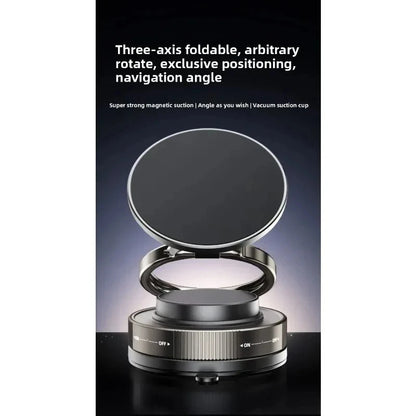 Magnetic Phone Holder for car, 360° Rotatable, Foldable & Adjustable