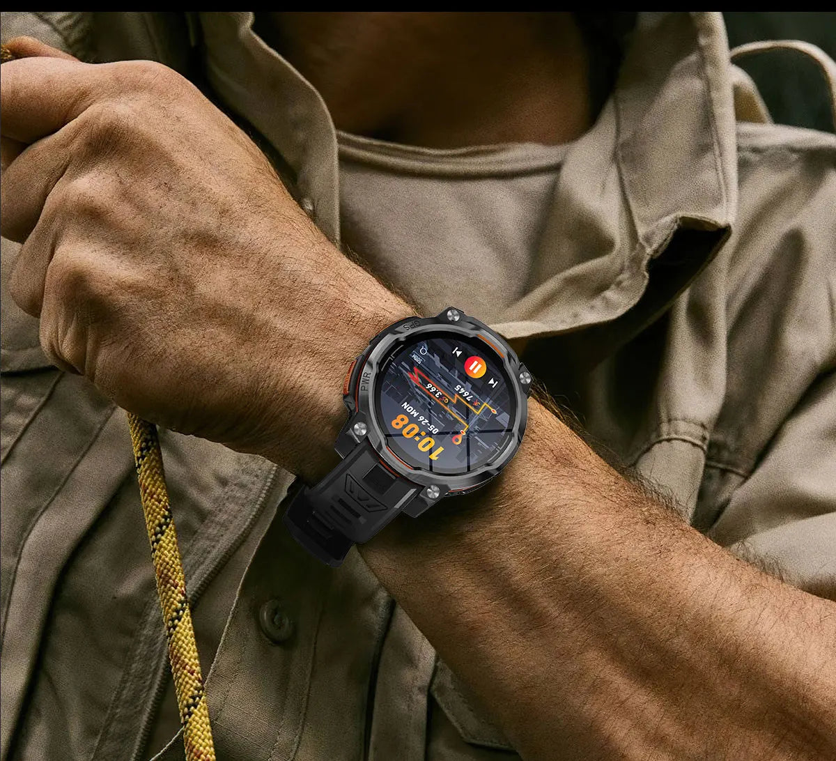 New GPS Map Smart Navigation Watch 1200mAh Battery