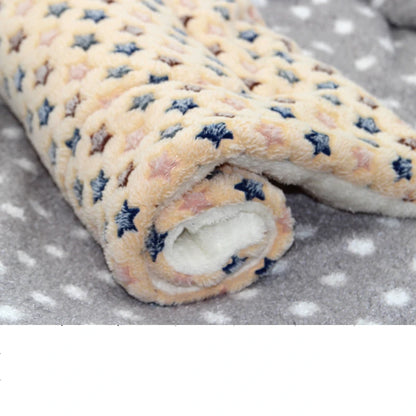 Thicken Flannel Mat Pet Beds Mats Dog Bed Sleeping Mat