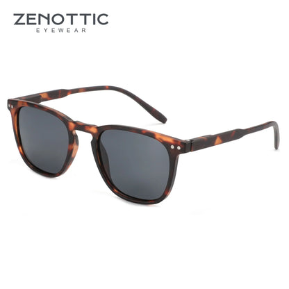 Retro Small Round Polarized Sunglasses Men Women Lightweight