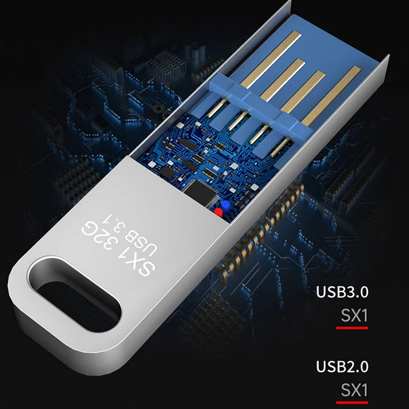 Metal USB Flash Drive USB High Speed Memory Stick