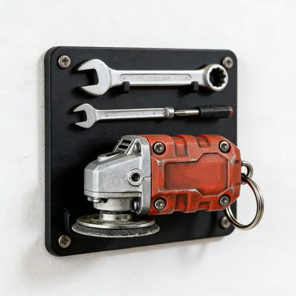 Mini Grinder Keychain 2-in-1 Miniature Angle Grinder