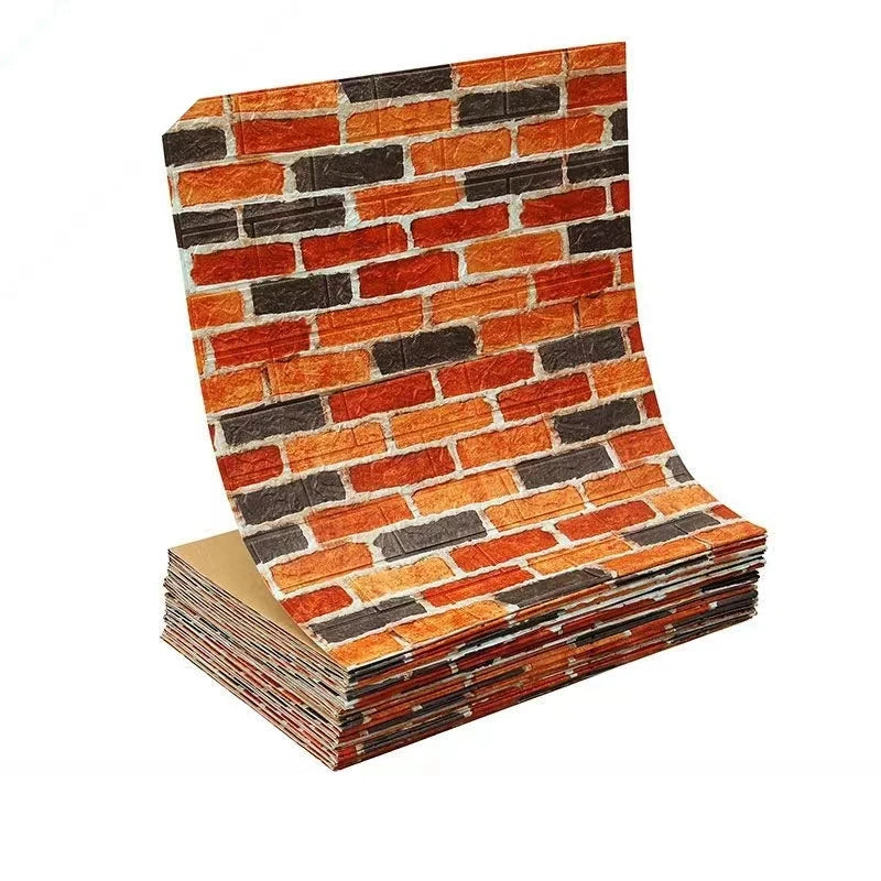 3D Self-Adhesive Wallpaper 70cm*1/5/10m Continuous Waterproof
