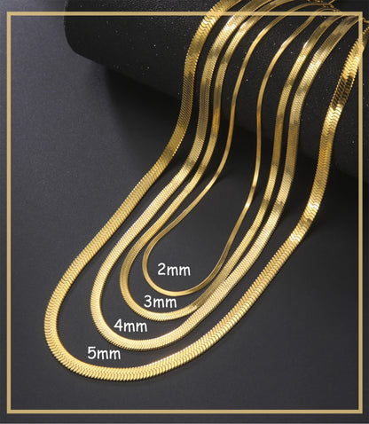 Skyrim Stainless Steel Snake Chain Necklace Trend Jewelry