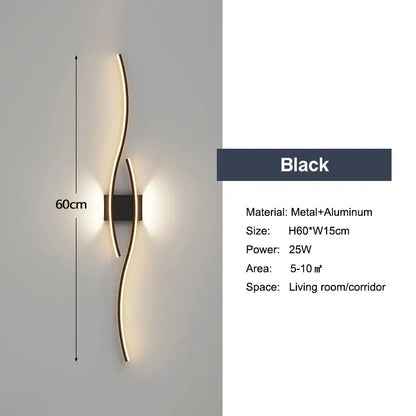 Minimalist Bedroom LED Wall Lamps Decor Wall Lights
