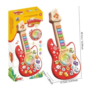 Children's Electronic Guitar Baby Piano with Animal Sounds