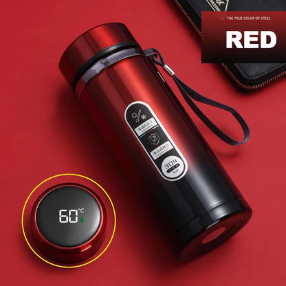 Stainless Steel Thermos Bottle with LED Temperature Bottle