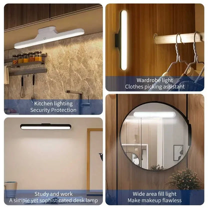 Rechargeable LED Magnetic Mirror Light Dimmable Eye-Protection