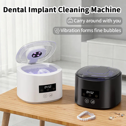 Ultrasonic Cleaner for Dentures Retainer Braces Jewelry
