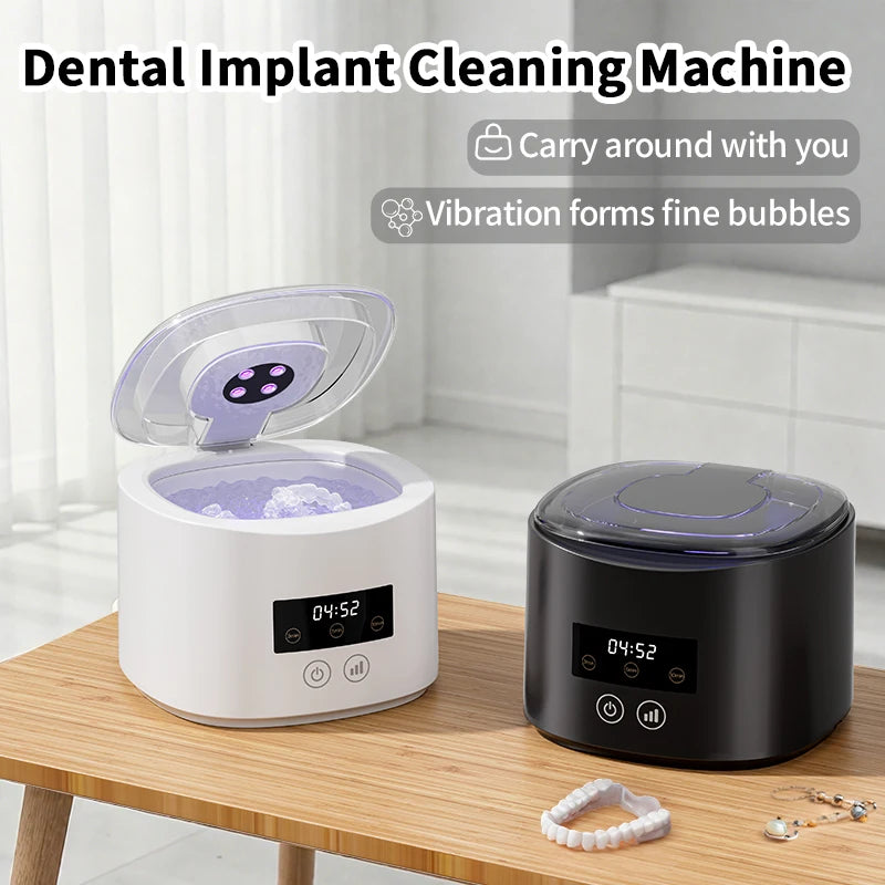Ultrasonic Cleaner for Dentures Retainer Braces Jewelry