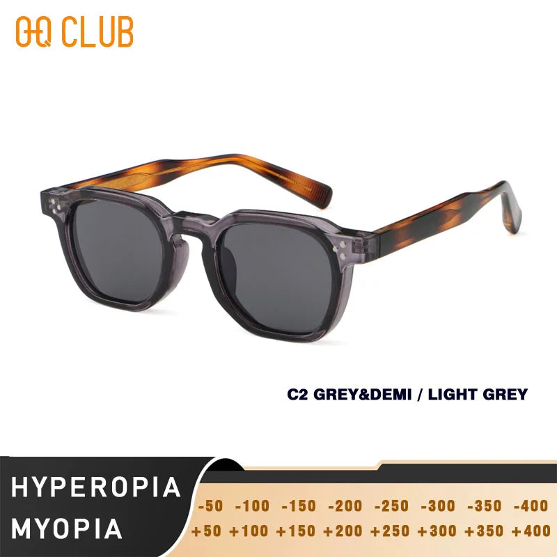 Retro Punk Polarized Lenses Men Sunglasses Square Trends