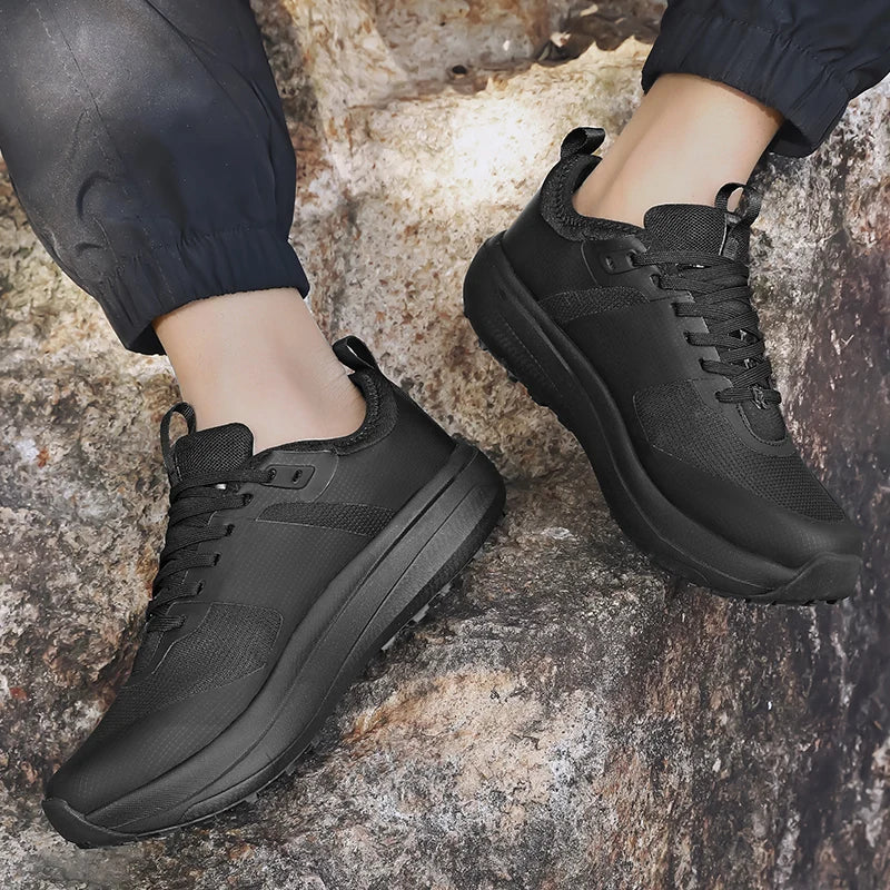 Men Women Hiking Breathable Trekking Jogging Walking Shoes