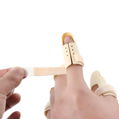 Tcare 1Piece Finger Splint Brace Adjustable Finger Support Protector for Fingers Arthritis