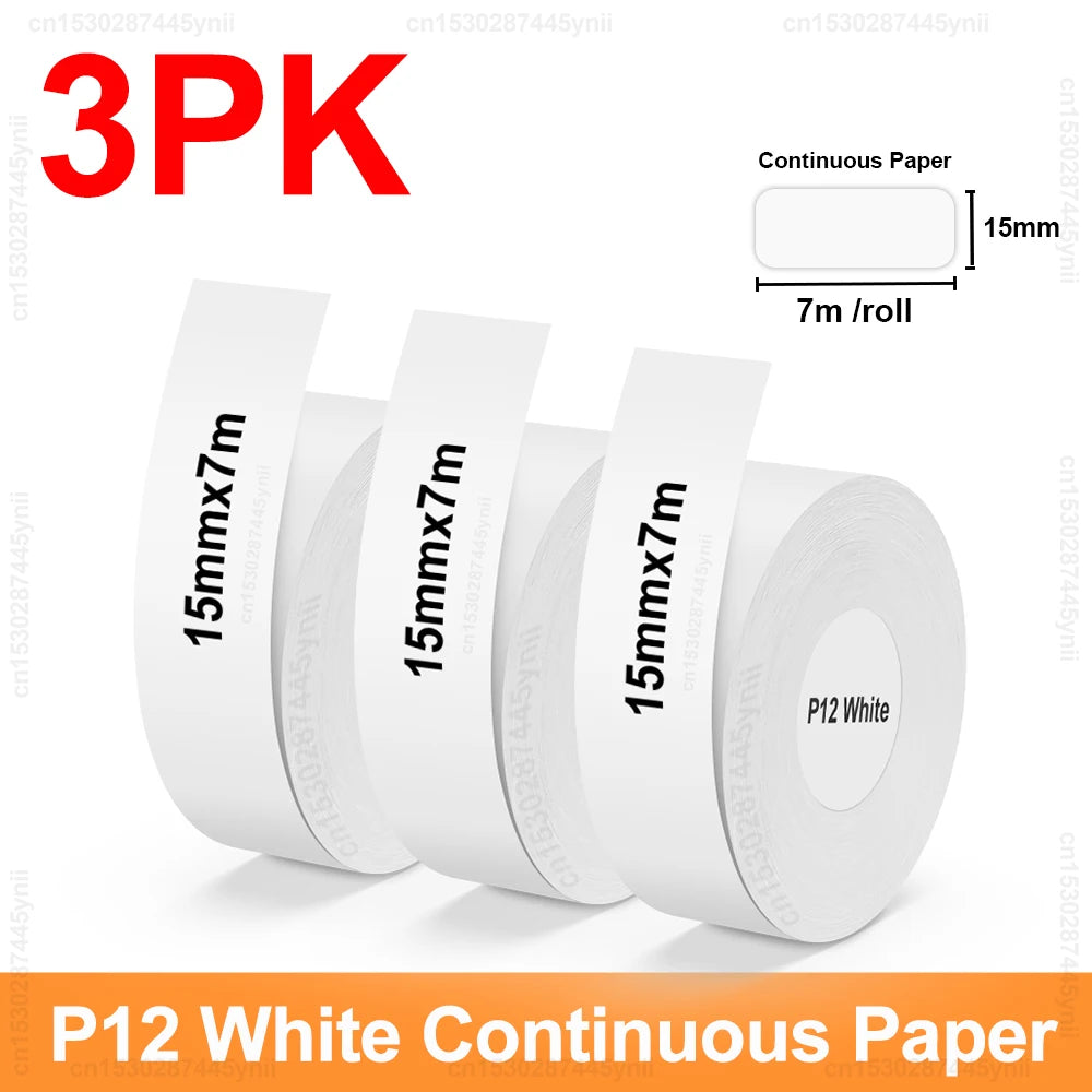 P12 Thermal Label Printer Similar Label Maker
