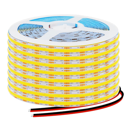 DC12V 24V COB LED Strip Light 480 528LEDs/m High Density