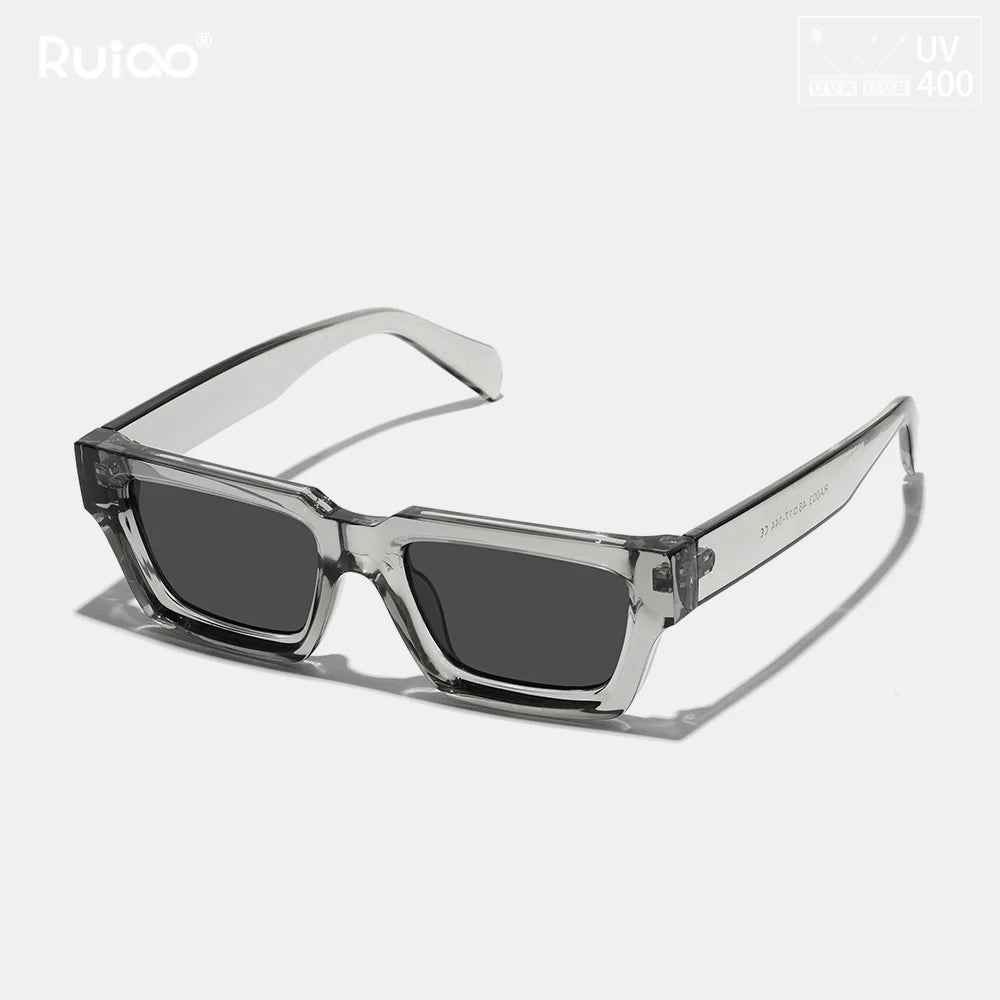New Black Classic Retro Designer Branded Concave Sunglasses