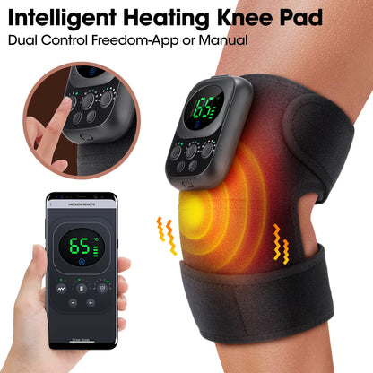 Electric Heating Knee Wrap with 5 Modes Muscle Relaxation