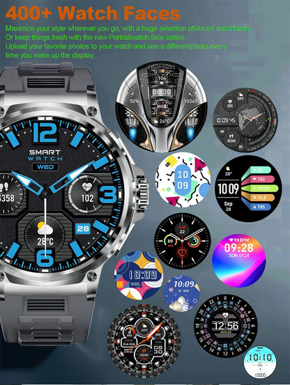 New Military GPS V69 Smart Watch Men 1.85 inch 710 mAh