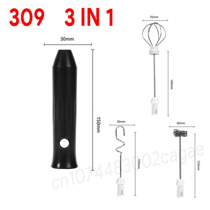 UPGRADED Electric Coffee Frother/MILK Whisk+Egg Beater