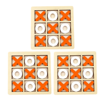 Montessori Play Game Wooden Toy Mini Chess Interaction Puzzle
