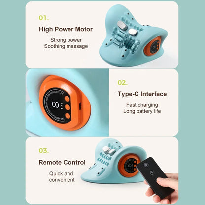 Electric Neck Stretcher EMS Pulse Cervical Traction Machine