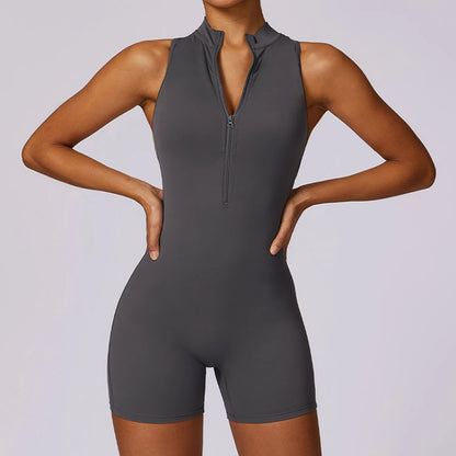 Scrunch Sports Overalls Gym Jumpsuit Women's Fitness