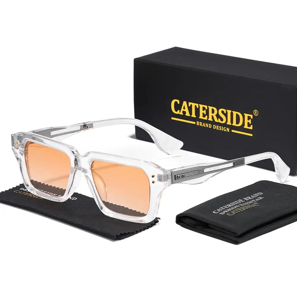New Men's Square Sunglasses Premium PC Frame Eyewear