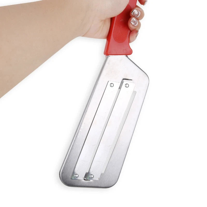 Vegetable Slicer Knife Stainless Steel Double Slice Blade