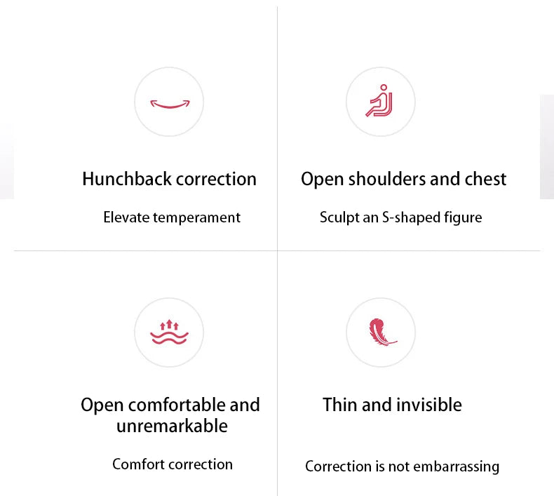 Hunchback Corrector for Adults invisible Posture Correction