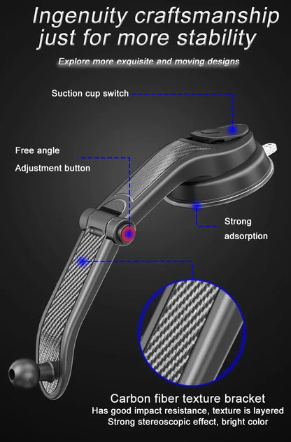 New Universal Sucker Car Phone Holder Windshield Car Dashboard