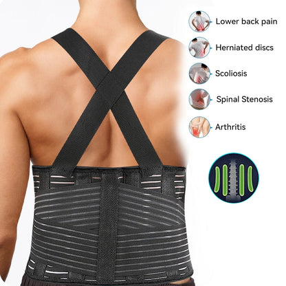 Heavy Duty Back Brace for Lifting - Lower Back Pain