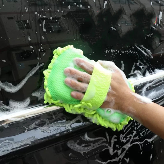 Microfiber Car Washer Sponge Cleaning Car Care