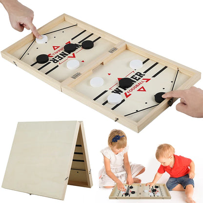 Foldable Foosball Winner Games Table Hockey Catapult Chess
