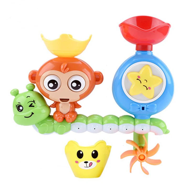 Baby Bath Toy Wall Sunction Cup Track Water Games