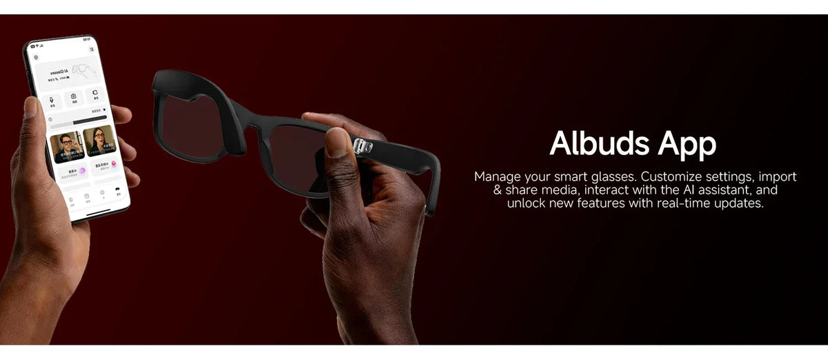 New HD5-ultra AI Smart Glasses AI Real-time Translation
