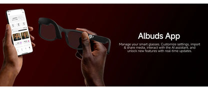 New HD5-ultra AI Smart Glasses AI Real-time Translation
