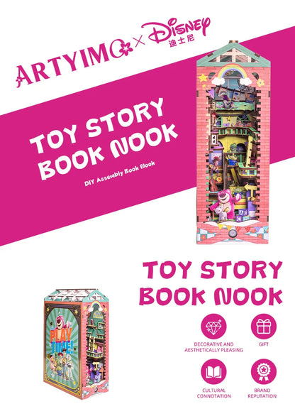 MU Toy Story Bookend 3D Metal Puzzle DIY Assembly Kit