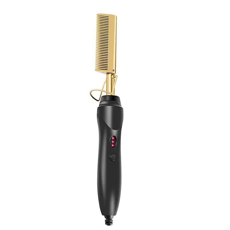 Hot Comb Straightener Electric Hair Straightener