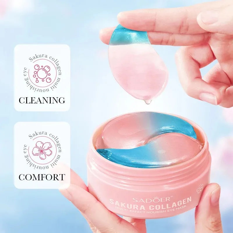 Sakura Collagen Eye Mask Anti Dark Circles Moisturizing