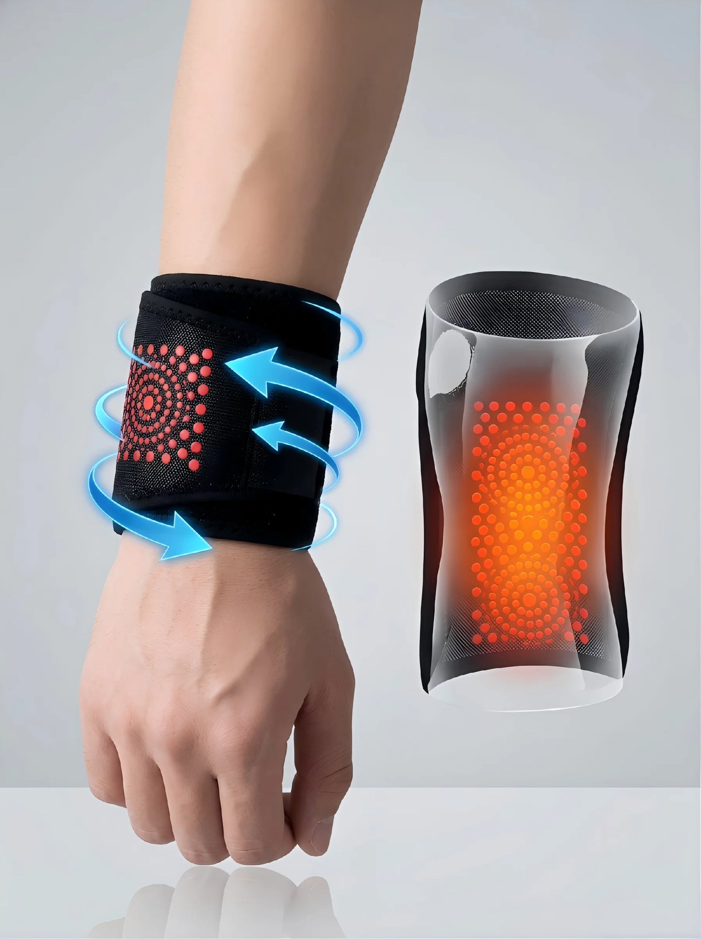 Adjustable Compression Wrist Support Brace