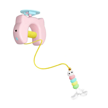 New Type Of Electric Cat Toy with 2 Ropes Smart Hanging