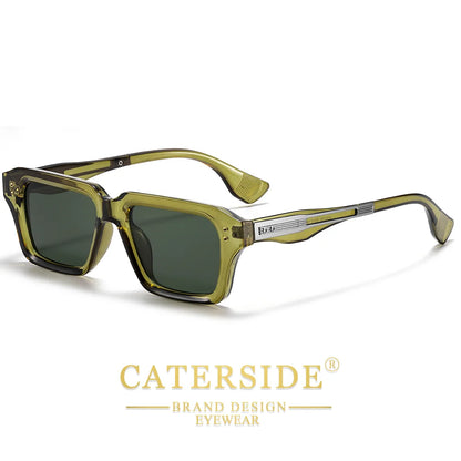 New Men's Square Sunglasses Premium PC Frame Eyewear